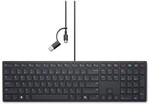 Dell KB525C USC-C/ -A Tastatur Schwarz, AI Copilot-Taste, 15 programmierbare
