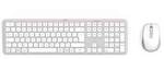 Hama 00173066 Multi-Device-Tastatur-Maus-Set "WKM-550", kabellos, Funk/BT, ws, QWERTZ