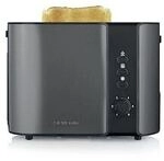 Severin AT 9573 Automatik Toaster Edelstahl Dunkelgrau