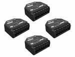 Shelly 2PM Gen3 Unterputz Relais max 16A 2 Kanal WLAN, Bluetooth, Smart-Schalter 4er