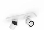 Philips Hue White & Color Ambiance Argenta Deckenleuchte wei&szlig; &bull; 2er-Spot