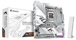 GIGABYTE B850M AORUS ELITE WIFI6E ICE mATX Mainboard Sockel AM5 WIFI6E/DP