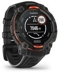 Garmin Instinct&reg; 3 Solar 45mm Schwarz mit Silikon-Wechselarmband 22 mm Schwarz