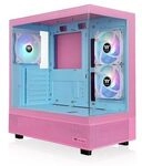 THERMALTAKE View 270 Plus TG ARGB Mid Tower E-ATX Geh&auml;use Sichtfenster pink