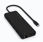 Satechi USB-C (1x 85W PD) 13-in-1 Triple Display Multiport Adapter Schwarz