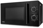 Medion MD 12011 Mikrowelle schwarz 20l, 800W, 5 Leistungsstufen