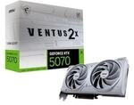 MSI GeForce RTX 5070 VENTUS 2X OC White 12GB GDDR7 Grafikkarte, DP/HDMI