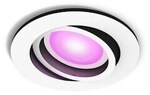 Philips Hue White and Color Ambiance Centura Einbauspot rund silber