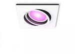 Philips Hue White and Color Ambiance Centura Einbauspot eckig wei&szlig;