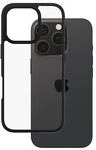 CARE by PanzerGlass&reg; Flagship Case Transparent Urban Combat m. Schwarz Rahmen iPhone