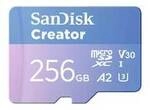 SANDISK Creator microSD-Karte 512GB UHS-I-Speicherkarte bis 190 MB/s
