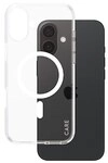 CARE by PanzerGlass&reg; Flagship Case Transparent Urban Combat m. Wei&szlig; MagSafe iPhone
