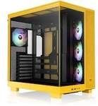 THERMALTAKE View 380 XL TG ARGB Mid Tower ATX Geh&auml;use Sichtfenster bumblebee