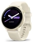 Garmin vivoactive&reg; 6 Bone/Lunargold Aluminium