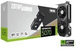 ZOTAC GAMING GeForce RTX 5070 Twin Edge 12GB GDDR7 Grafikkarte 3x DP, 1x HDMI