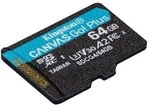 Kingston Canvas Go! Plus Gen4 64GB microSDXC Speicherkarte (200 MB/s, A2 U3)