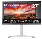 LG 27UP850K-W 68,4cm (27") 16:9 IPS 4K UHD Office Monitor HDMI/DP/USB-C PD90W 60Hz LG 27UP850K-W 68,4cm (27") 16:9 IPS 4K UHD Office Monitor HDMI/DP/USB-C PD90W 60Hz