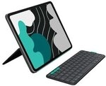 Logitech Flip Folio Tastatur-Case Grafit f&uuml;r iPad Air 13 Zoll (M2/M3), iPad Pro 13