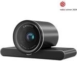 Lenovo 4K Pro Webcam mit KI-Autoframing, Sony STARVIS 2 Sensor, HDR, USB-C und