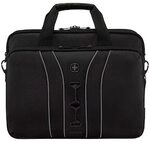 Wenger Legacy Black Series 16" (40,64cm) Notebooktasche mit Tablett-Fach schwarz