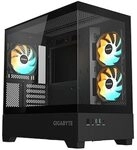 Gigabyte C201 Panoramic Midi Tower Gaming Geh&auml;use mit Glasseitenfenster