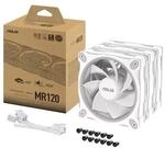 ASUS PRIME MR120 ARGB Reverse Triple Pack Geh&auml;usel&uuml;fter wei&szlig;, 120 mm, PWM