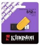 Kingston 512 GB DataTraveler Exodia 3.2 Gen1 USB-Stick Schwarz/Gelb