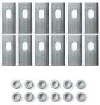 Dreame Mower A1 Klingenset (12er Set, Originalzubeh&ouml;r)