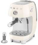 SMEG ECF03CREU 50's Style Premium-Siebtr&auml;ger-Espressomaschine Creme