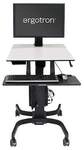 Ergotron WorkFit-C Single LD mobiler Steh-Sitz Arbeitsplatz bis 30" TFT