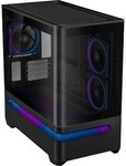ASUS Prime AP202 mATX Gaming Geh&auml;use mit Seitenfenster schwarz
