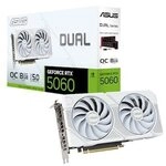 ASUS DUAL GeForce RTX 5060 8GB DUAL-RTX5060-O8G-WHITE Grafikkarte GDDR7 DP/HDMI