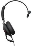 Jabra Evolve2 40 SE UC Mono USB Headset schwarz USB-C mit Verl&auml;ngerungskabel