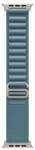 Apple 49 mm Alpine Loop Hellblau - Medium - Titan Natur