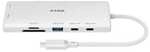 D-Link DUP-A01 10-In-1 USB-C Hub mit HDMI/Kartenleser/USB-C Ladeanschluss