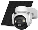 Imou AOV PT 4G & WLAN-&Uuml;berwachungskamera mit Solarpanel und SD-Karte