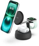 Belkin UltraCharge Pro Magnetische 3-in-1-Ladestation mit Qi2 25W schwarz