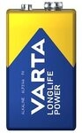 VARTA Longlife Power Batterie E-Block 6LR61 9V 1er Blister