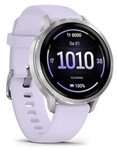 Garmin Venu&reg; 4 - 41 mm Grau/Silber mit Schnellwechsel-Silikon-Armband 18 mm
