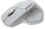 Logitech MX Master 4 Pale Grey Kabellose Desktop Maus | Haptisches Feedback, Actions