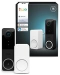 Philips Hue Secure Set: Kabelgebundene T&uuml;rklingelkamera & smarter Gong
