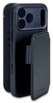 Decoded Leather Detachable Wallet iPhone 17 Pro Navy Shadow