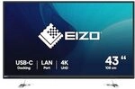 EIZO Flexscan EV4340X-BK 42.5 Zoll 4K (UHD) IPS LED 16:9 60 Hz Monitor