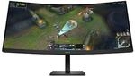 HP Omen 34c G2 34 Zoll UWQHD Curved VA LED 21:9 180 Hz Gaming Monitor