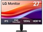 LG 27U411A-B 27 Zoll Full HD IPS 16:9 Office Monitor HDMI/VGA 120 Hz