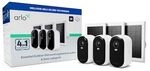 Arlo Essential 2 2K Outdoor Kamera-Set mit Solarpanel - 3er Set wei&szlig;