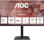 AOC U27E4CV 27 Zoll 4K (UHD) IPS LED 16:9 60 Hz Office Monitor