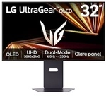 LG UltraGear 32GX850A-B 31.5 Zoll 4K (UHD) DualMode MLA 16:9 165 Hz Gaming Monitor