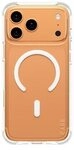 CARE by PanzerGlass&reg; Fashionable Case Samba Transparent mit Wei&szlig; mit MagSafe f&uuml;r