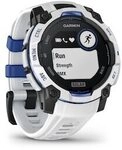 Garmin Instinct&reg; 3 Solar 45mm Schwarz/Steinwei&szlig; mit Silikon-Wechselarmband 22 mm